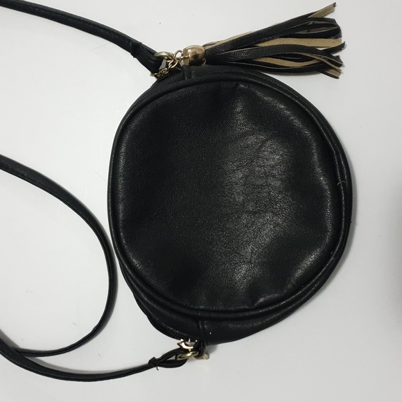 Neon Hart crossbody black faux leather studded bag - Picture 7 of 16